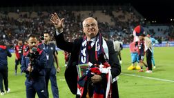 VIDEO Cagliari-Fiorentina, l’omaggio a Claudio Ranieri che si commuove