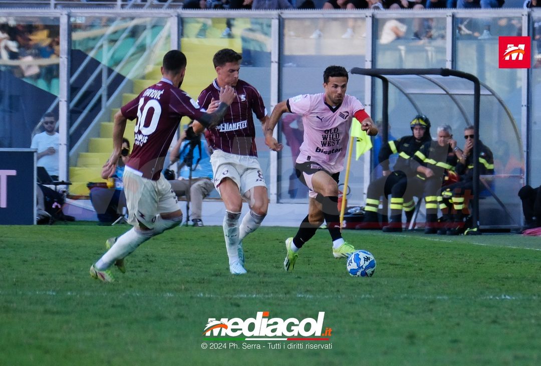 FOTO, Palermo-Salernitana 0-1 8a giornata Serie B 2024/25 - immagine 40