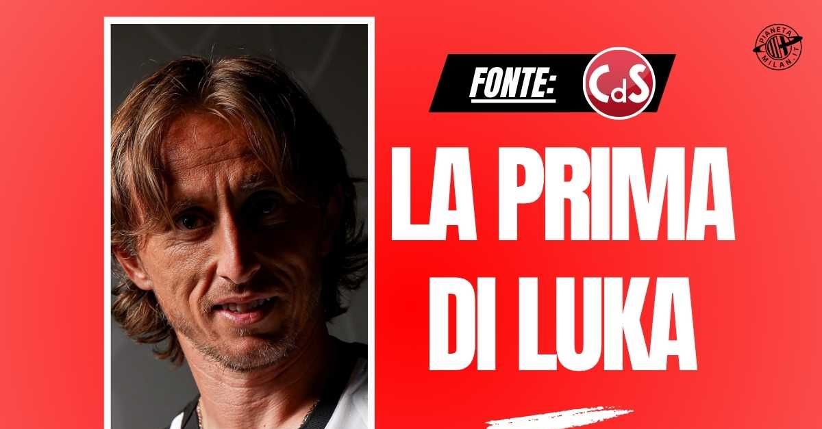 milan inizia l8217avventura di modric conferenza e incontro con i tifosi