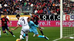 Il Bologna si fa rimontare a Cagliari, decisivo un autogol di Calafiori: 2-1