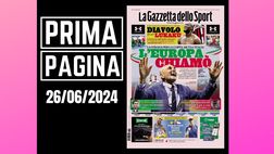 Prima pagina Gazzetta dello Sport: “Lukaku, il Milan tratta il prestito”