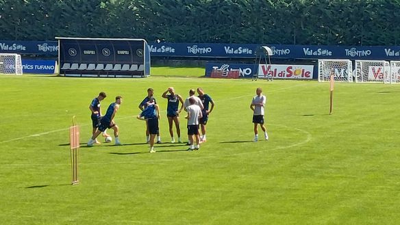Dimaro day 5, allenamento terminato: terapie per Osimhen. Lavoro sulla fase offensiva e difensiva - immagine 7