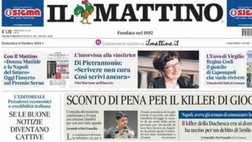 PRIMA PAGINA IL MATTINO OGGI: “Il signore delle vittorie”