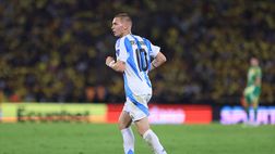 Argentina, nuova era: Mastantuono ha indossato la 10 di Messi per la prima volta