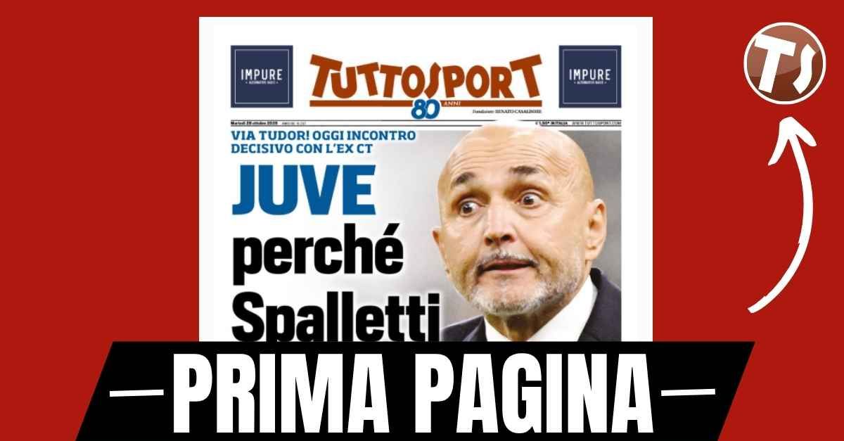 Prima pagina Tuttosport, Leao on fire. Allegri lo spinge: “Può arrivare a 20 gol” Prima pagina Tuttosport, Leao on fire. Allegri lo spinge: “Può arrivare a 20 gol”