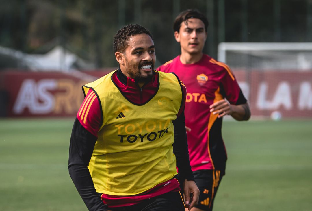 Trigoria, l’allenamento a due giorni da Roma-Inter – FOTO GALLERY - immagine 5