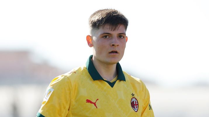 Francesco Domnitei, attaccante Milan Primavera
