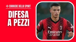 Milan-Monza, in difesa si scalda il giovane Simic: Theo a sinistra