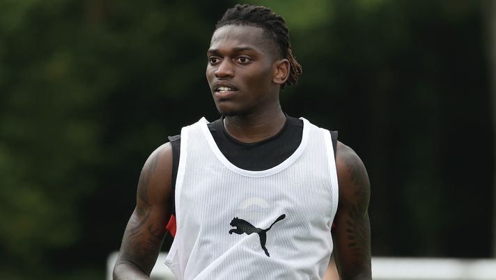 Rafael Leao AC Milan allenamento New Jersey