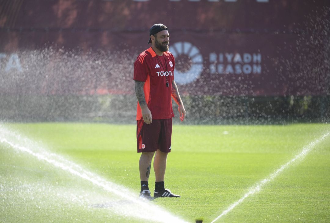 Roma, quinto giorno di ritiro a Trigoria – FOTO GALLERY - immagine 5