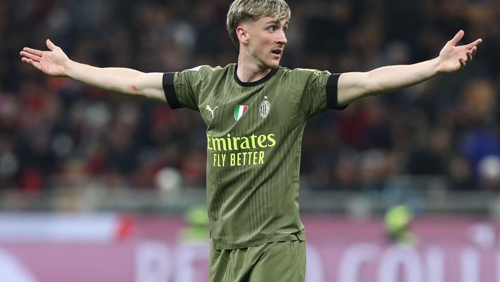 Alexis Saelemaekers AC Milan Milan-Empoli 0-0 Serie A 2022-2023