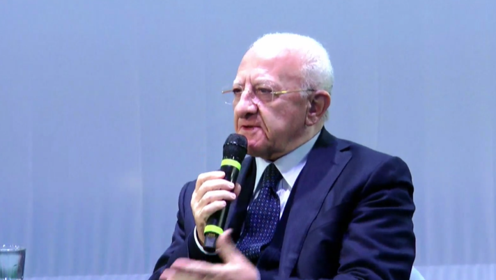 De Luca: “Ho visto un Napoli tignoso! In Italia c’è un problema che blocca tutto” - immagine 1