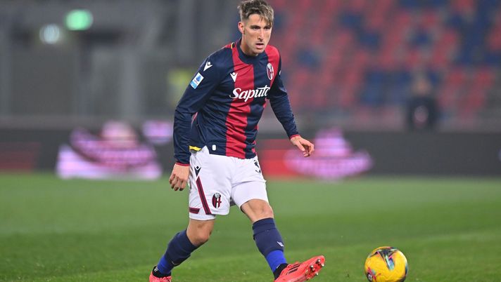 BOLOGNA, ITALY - NOVEMBER 30: Juan Miranda of Bologna during the Serie A match between Bologna and Venezia at Stadio Renato Dall'Ara on November 30, 2024 in Bologna, Italy. (Photo by Alessandro Sabattini/Getty Images) Bologna, Miranda torna in gruppo a tre giorni dalla sfida con il Torino - immagine 1