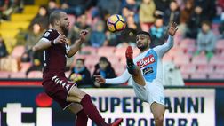 Torino-Napoli, statistiche e curiosità: partenopei quasi perfetti in trasferta
