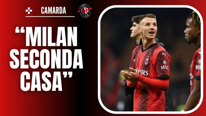 Francesco Camarda AC Milan Milan-Fiorentina 1-0 Serie A 2023-2024