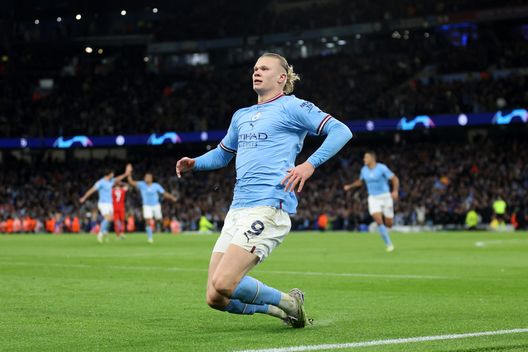 Haaland Manchester City (getty images) Haaland Manchester City