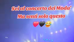 Il coro sulle note di Muchachos al concerto dei Modà a San Siro: “Da quand’ero piccolino…”