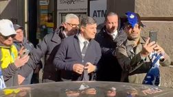 VIDEO FCIN1908 / Inter, l’arrivo di Zanetti al pranzo UEFA