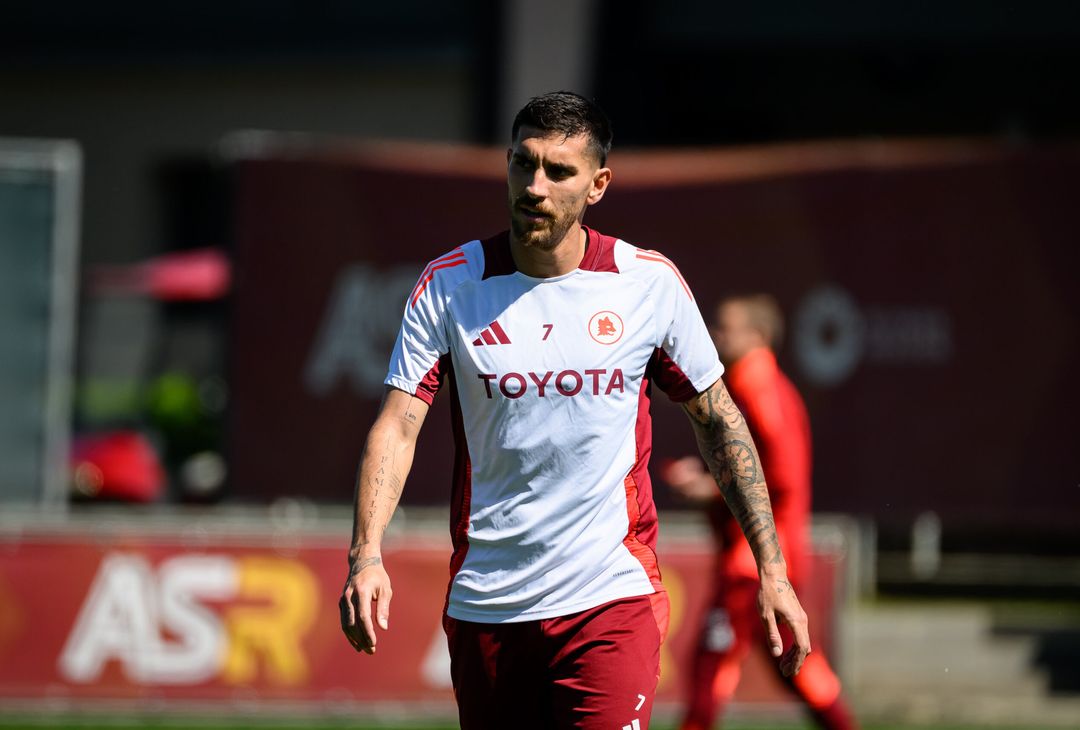 Verso Roma-Juventus: l’allenamento a Trigoria – FOTO GALLERY - immagine 8