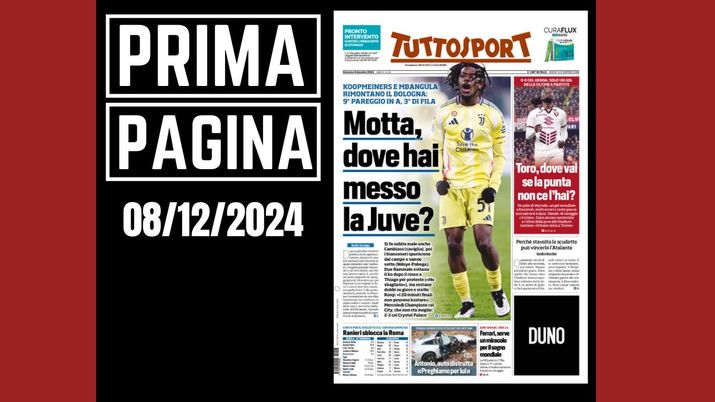 Prima pagina Tuttosport: perché stavolta l'Atalanta può vincere lo Scudetto