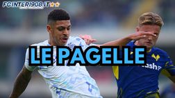 Verona-Inter, pagelle: Luis Henrique fantasma, le 2 punte peggio. Che meraviglia quel piede