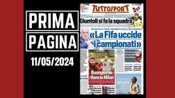 Prima pagina Tuttosport: “Buongiorno, rilancio Milan”