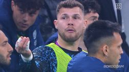 Gol Carlos Augusto, Barella non ci crede e urla: “E’ follia!”. E Martinez fa un gesto chiaro