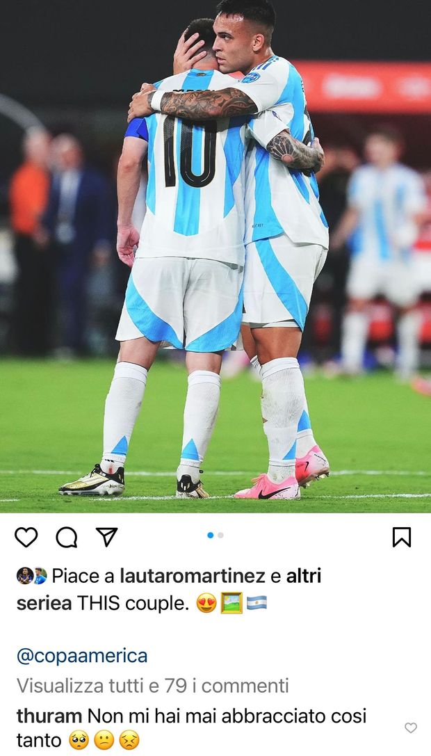 Inter, Lautaro-Messi e il messaggio di Thuram: “Non mi hai mai abbracciato così tanto”- immagine 2