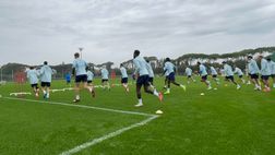 Twente-Lazio, attivazione atletica per i biancocelesti a Formello – VIDEO