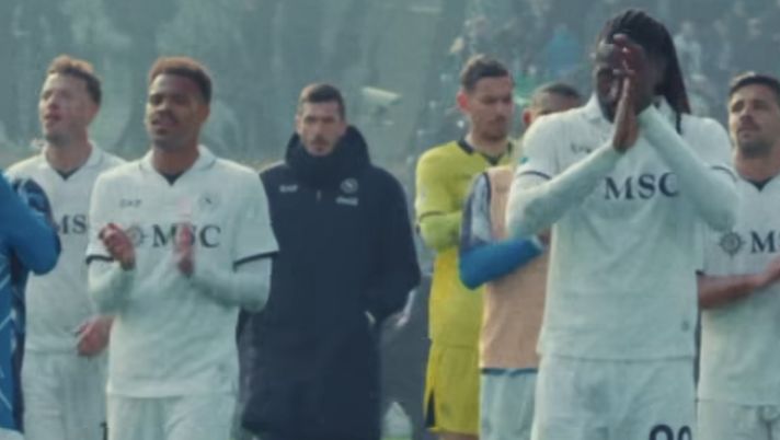 VIDEO “Avanti insieme in ogni momento”: i calciatori del Napoli ringraziano i tifosi - immagine 1