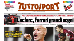 PRIMA PAGINA TUTTOSPORT OGGI: “Napoli: Conte vuole Oriali”