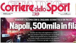 Il Napoli sui media: le prime pagine dei quotidiani di oggi