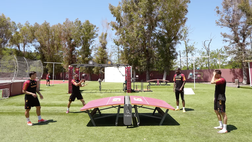 Roma, continua la Teqball Challenge: vince la coppia El Shaarawy-Ndicka