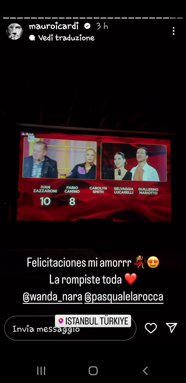 Wanda Nara e l’esordio a Ballando, Icardi: “Hai spaccato”- immagine 2