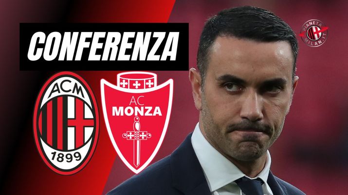 Conferenza stampa Raffaele Palladino Milan-Monza Serie A 2023-2024