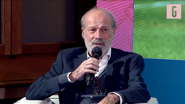 Walter Sabatini ospite per una intervista. Didascalia. Calciomercato Palermo