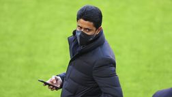 PSG, rottura del crociato per Al-Khelaifi: il curioso infortunio del presidente