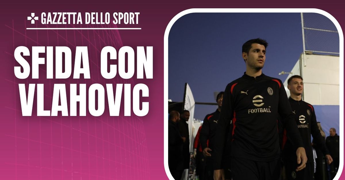 Juventus Milan, Vlahovic Morata: sfida tra bomber delusi?