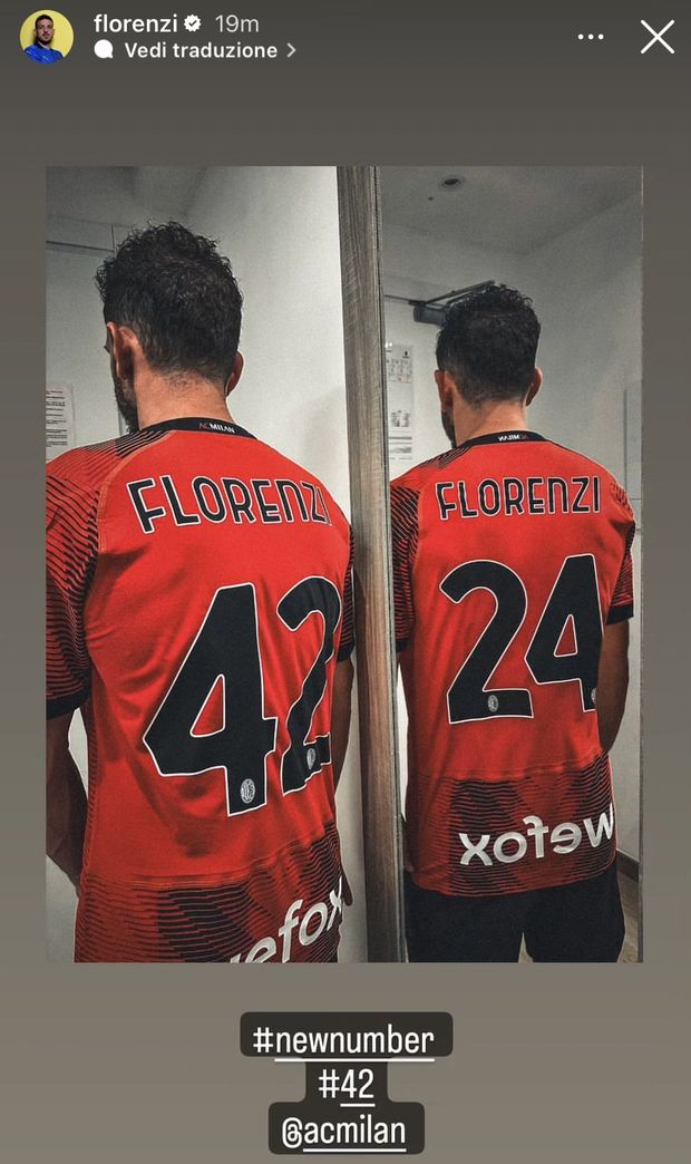 AC Milan Florenzi #42