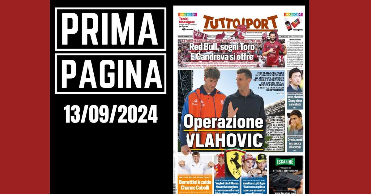 Prima pagina Tuttosport: tante notizie sulla Serie A