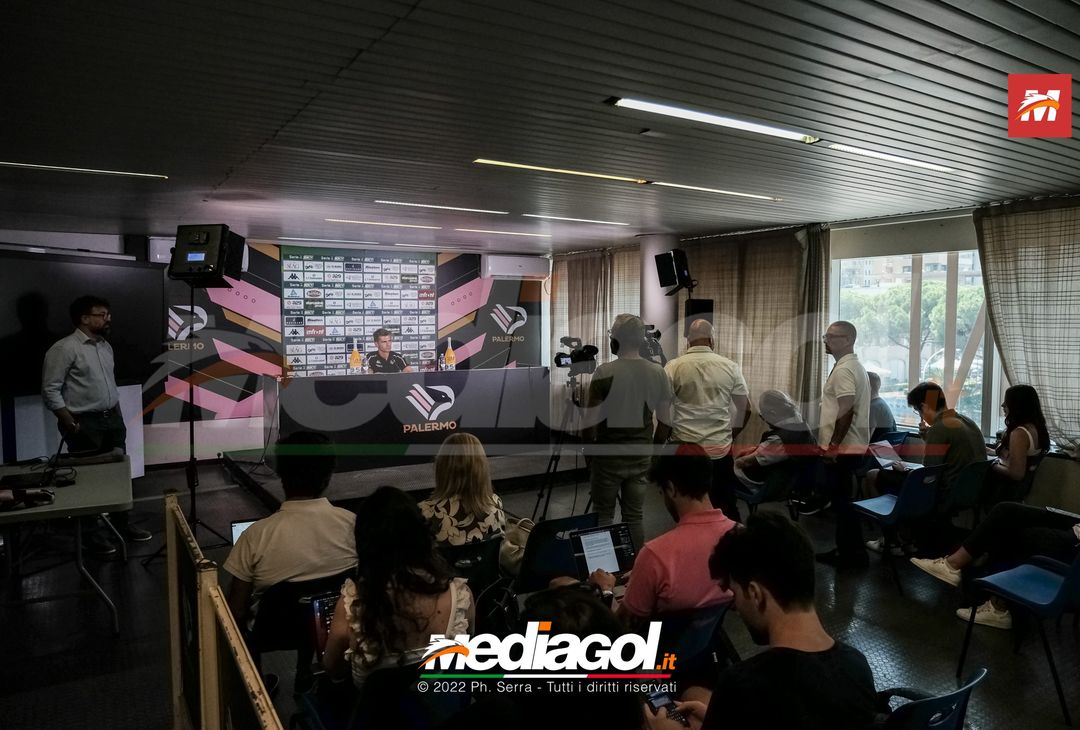 FOTO PALERMO, Jacopo Segre presentato in conferenza stampa (Gallery) - immagine 12