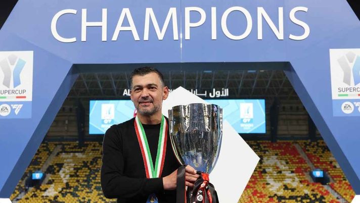 Conceicao: 'Piansi per la Supercoppa Italiana vinta con il Milan appena arrivato'