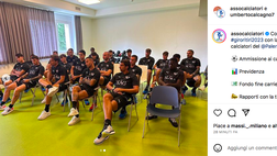 FOTO Ritiro Palermo: l’Assocalciatori fa visita ai rosanero