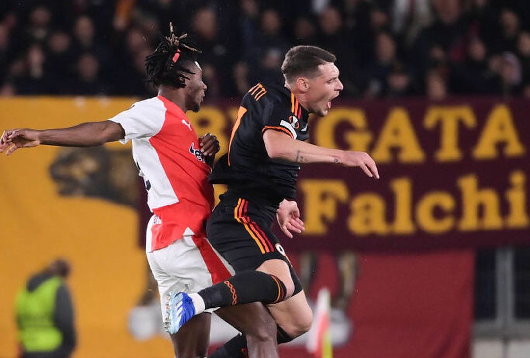Slavia Praga-Roma 2-0 – FOTO GALLERY - immagine 43