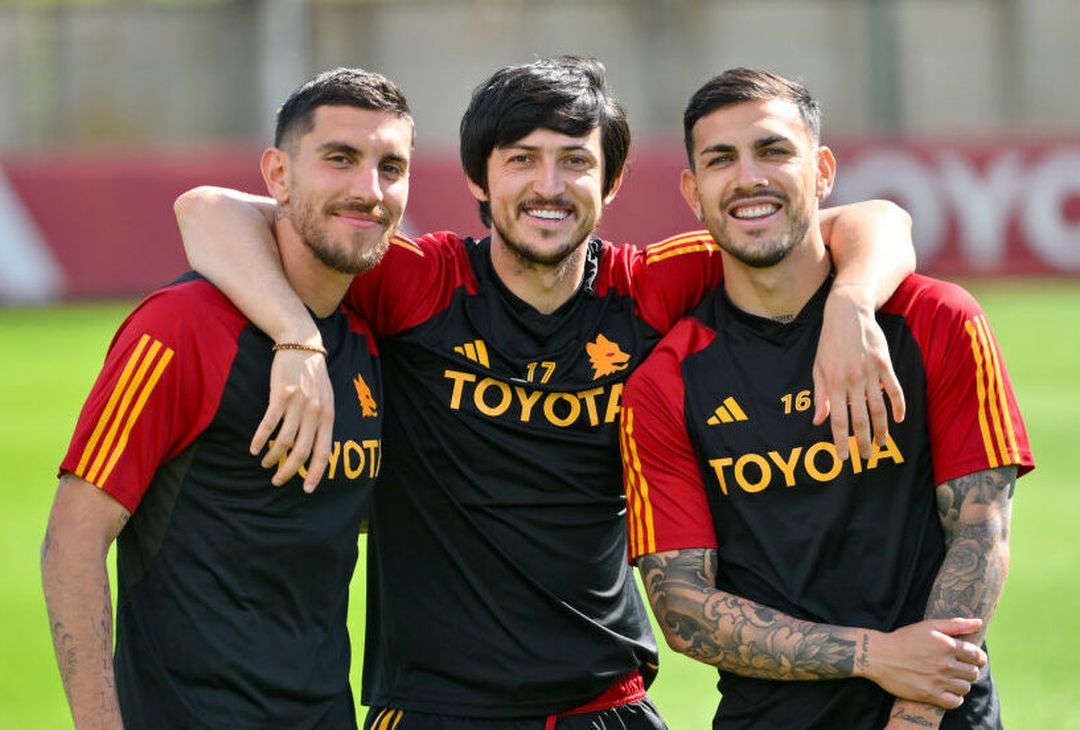 Roma, giornata di vigilia: la rifinitura a Trigoria – FOTO GALLERY - immagine 3