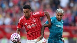 Nottingham Forest-Fiorentina, 0-0: bella prova viola, la traversa ferma Dodò