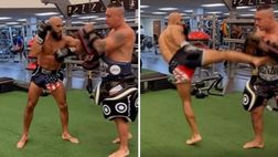 Il bodyguard di Messi è una furia: guarda il suo allenamento | VIDEO