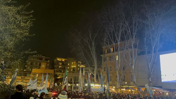 Lazio, la protesta dei tifosi: il corteo avanza verso la Nord – FT&VD- immagine 4