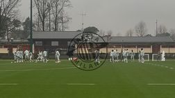 Feyenoord-Milan, torello durante l’allenamento di rifinitura a Milanello | VIDEO