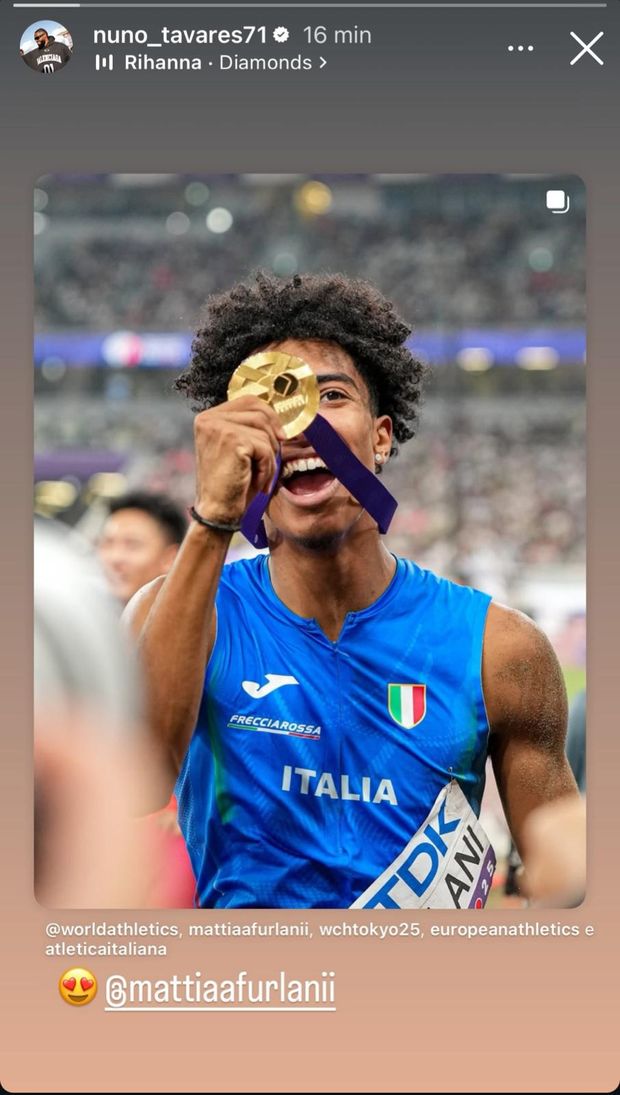 Lazio, Furlani oro nel salto in lungo. E Tavares lo celebra sui social- immagine 2